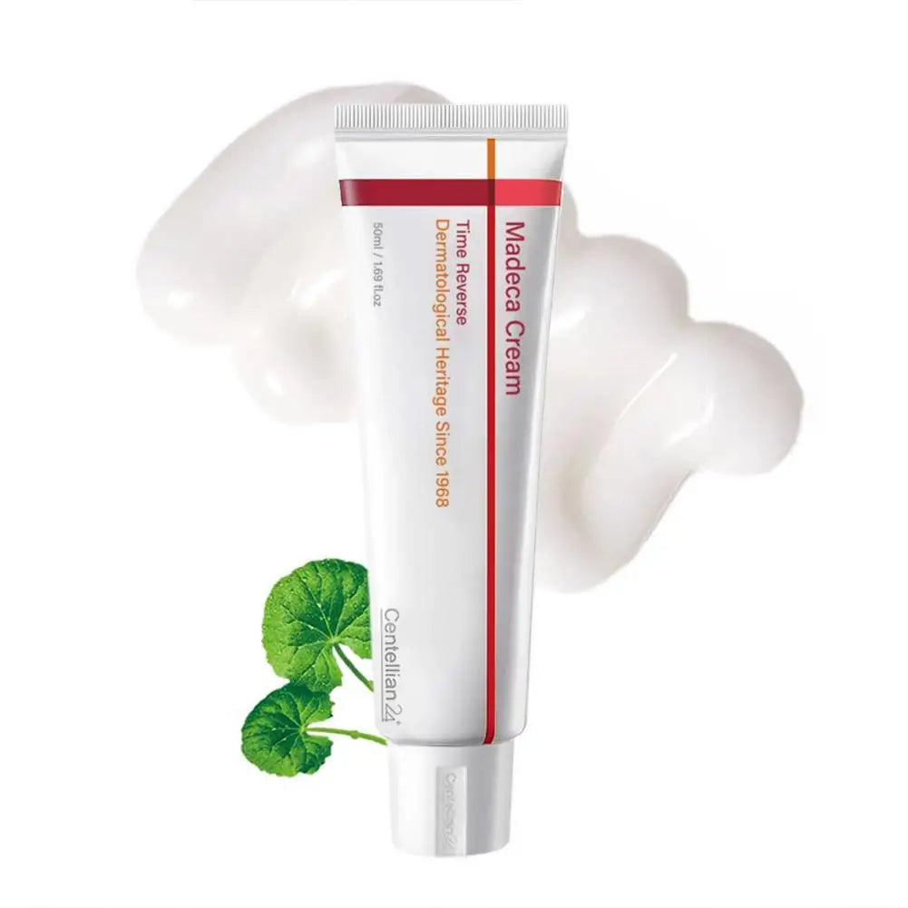 Centella Madeca Time Reverse Face Cream 50ml Anti-Aging Moisturizer Reduces Wrinkles Firms Hydrates Mature Dry Skin