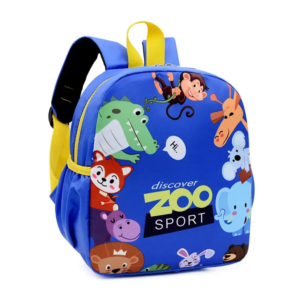 Kindergarten Children Backpack Cartoon Cute Little Animal Little Dinosaur Backpack Kids Boys Girls Student Bag