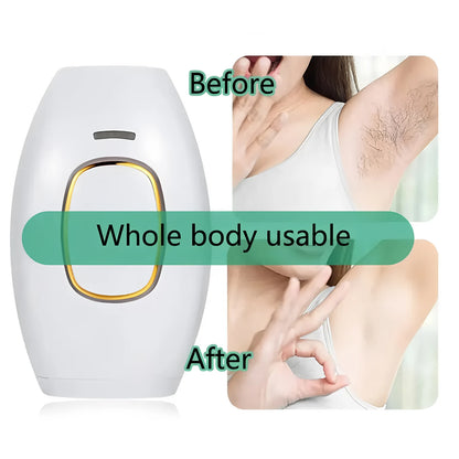 Ipl Hair Removal Laser Epilator 500000 Fast Flash Hair Remover Painless Permanent Photoepilator Whole Body Treament For Women