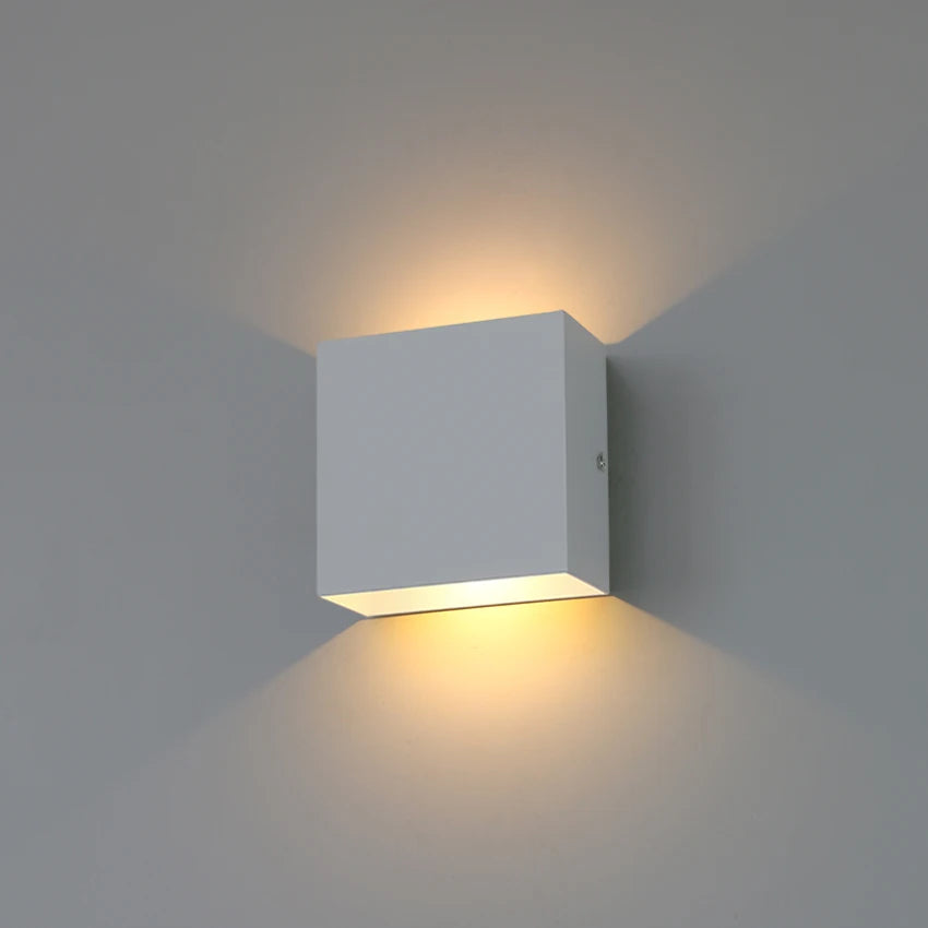 Modern 6W LED Wall Light Indoor Minimalist Wall Lamp Living Room Bedroom Corridor Lighting Decor Wall Sconce Aluminum Luminaire