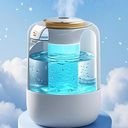 Colorful Silent Humidifier with Aroma Diffuser, 2L Large Capacity Fog Spray, Home Humidifier for Bedroom andormitory, Moisturizi