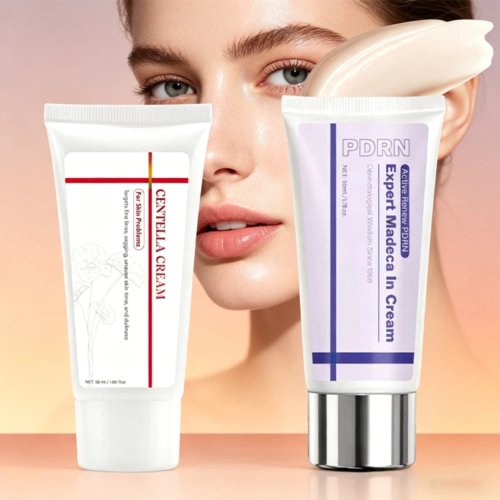 Madeca Cream Time Reverse 50ml Centella Asiatica Glow Face Cream Moisturizer, Hydrating, Firming, Smoother Even-Looking Skin