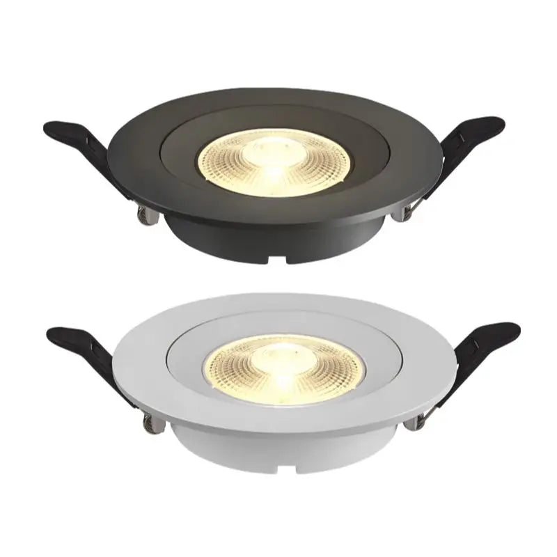 Minimalist ultra-thin spotlight LED embedded COB downlight suitable for thin ceiling household commercial wholesale price