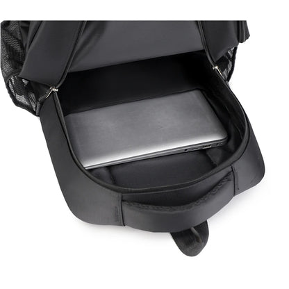 Travel backpack with large capacity and durability, laptop backpack for campus and commuting, hiking trip