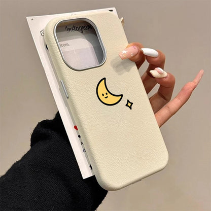 Moon and Sun Couple Paired Phone Case For iPhone 17 16 15 Pro Max Plus 15 14 Pro 13 12 11 7 8 SE 16E XR XS Cases Anti Fall Funda