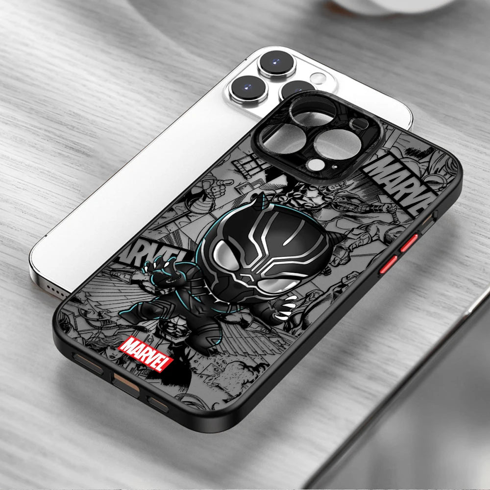 Marvel Groot Spiderman Cartoon Case for iPhone 17 16 Pro 15 17 Pro Max 14 13 12 11 XS 14 Pro Max 16 Plus 14Pro XR 12Pro Cover
