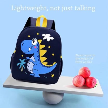 Kindergarten Children Backpack Cartoon Cute Little Animal Little Dinosaur Backpack Kids Boys Girls Student Bag