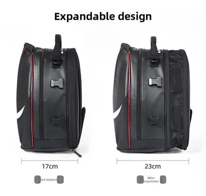 Motorbike Touring Luggage Multifunctional Hard Shell Tail Bag Waterproof Rear Seat Shoulder Crossbody For Motorcycle