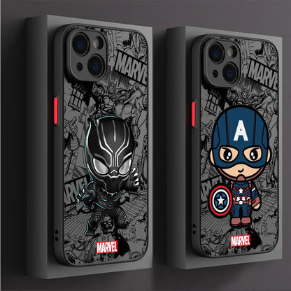 Marvel Groot Spiderman Cartoon Case for iPhone 17 16 Pro 15 17 Pro Max 14 13 12 11 XS 14 Pro Max 16 Plus 14Pro XR 12Pro Cover
