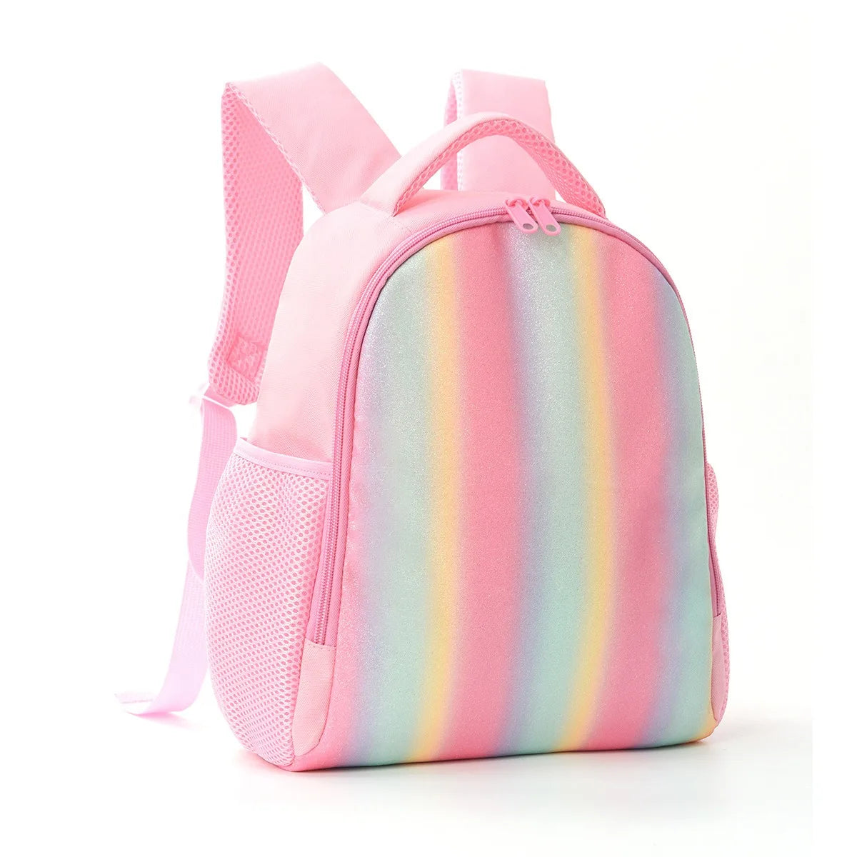 Feihong Cross-border Children's Backpack Primary School Student Rainbow School Bag Children's Backpack Travel Lightweight Casual
