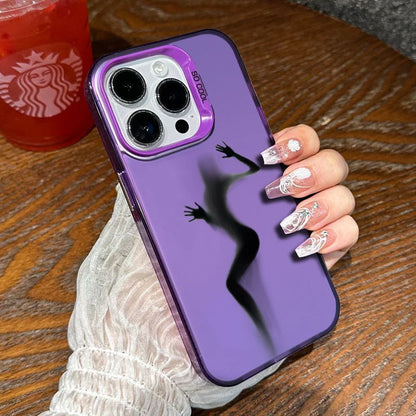 Sexy luxury patterned matte phone case suitable for iPhone 17 16 15 14 13 12 Pro Max 17 Air 16E Anti fall and durable Cover