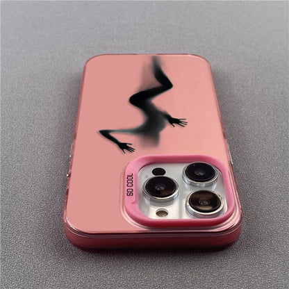 Sexy luxury patterned matte phone case suitable for iPhone 17 16 15 14 13 12 Pro Max 17 Air 16E Anti fall and durable Cover