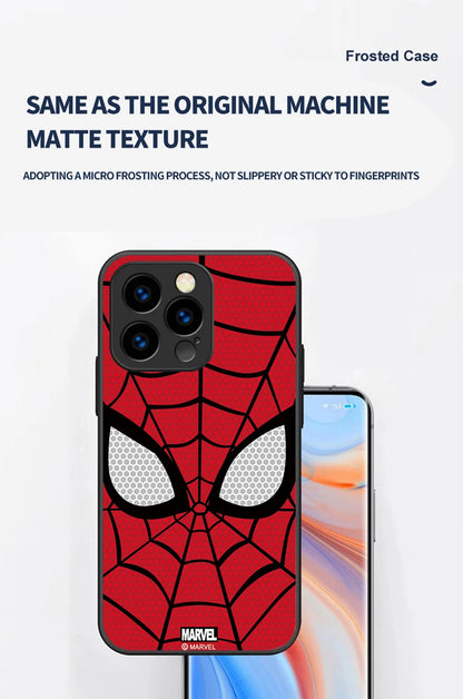 Marvel Spider Man Cool Phone Phone Case for iPhone 17 Air 15 16E 16 14 13 12 11 Pro Max XR 7 8 Plus SE 2020 Matte PC Back Cover