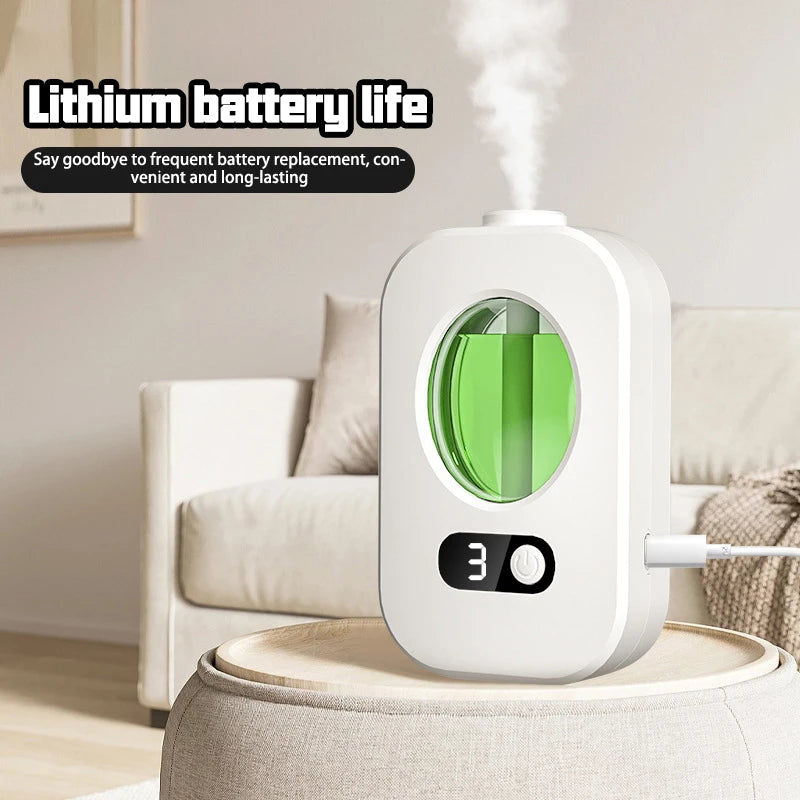Automatic Diffuser Aromatherapy Machine Air Fragrance Air Freshener Toilet Bathroom Aroma Essential Oil Dispenser Humidifier