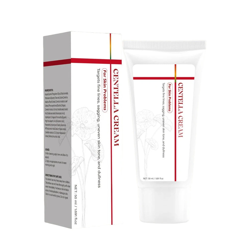 Madeca Cream Time Reverse 50ml Centella Asiatica Glow Face Cream Moisturizer, Hydrating, Firming, Smoother Even-Looking Skin