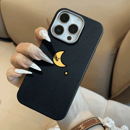 Moon and Sun Couple Paired Phone Case For iPhone 17 16 15 Pro Max Plus 15 14 Pro 13 12 11 7 8 SE 16E XR XS Cases Anti Fall Funda