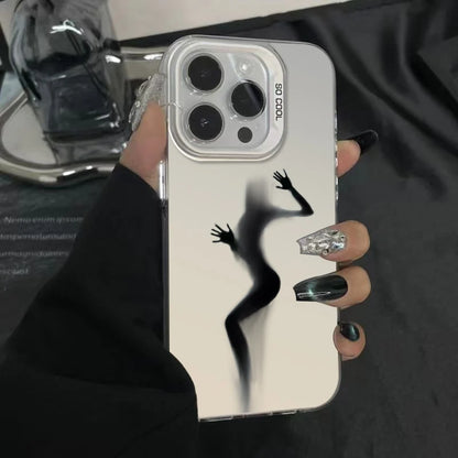 Sexy luxury patterned matte phone case suitable for iPhone 17 16 15 14 13 12 Pro Max 17 Air 16E Anti fall and durable Cover