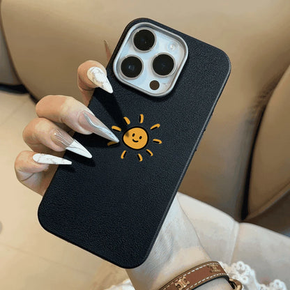 Moon and Sun Couple Paired Phone Case For iPhone 17 16 15 Pro Max Plus 15 14 Pro 13 12 11 7 8 SE 16E XR XS Cases Anti Fall Funda