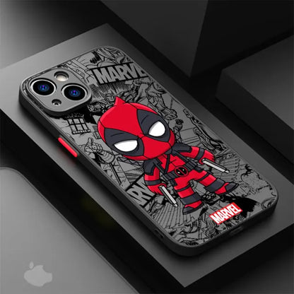 Marvel Groot Spiderman Cartoon Case for iPhone 17 16 Pro 15 17 Pro Max 14 13 12 11 XS 14 Pro Max 16 Plus 14Pro XR 12Pro Cover