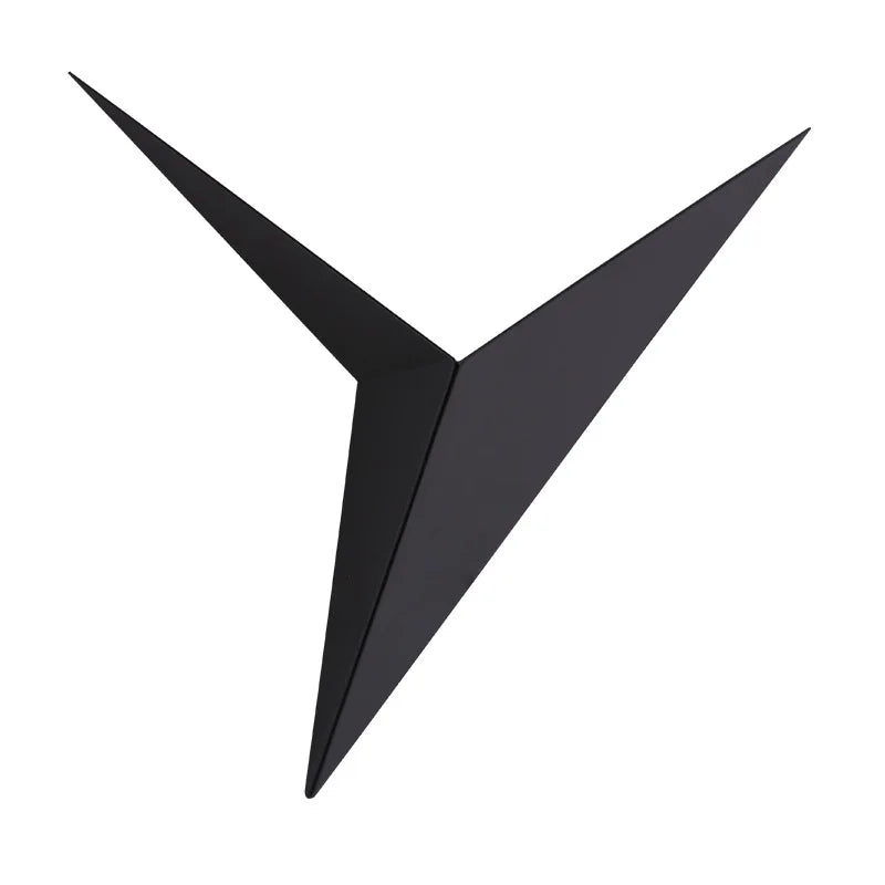 Modern Minimalist Triangular Shape Wall Lamp Wrought Energy-Saving Led Wall Lamp Bedroom Study Hotel Bedside Lamp Light