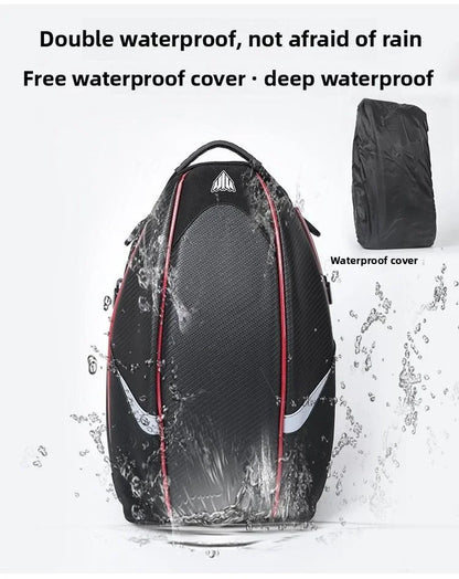 Motorbike Touring Luggage Multifunctional Hard Shell Tail Bag Waterproof Rear Seat Shoulder Crossbody For Motorcycle