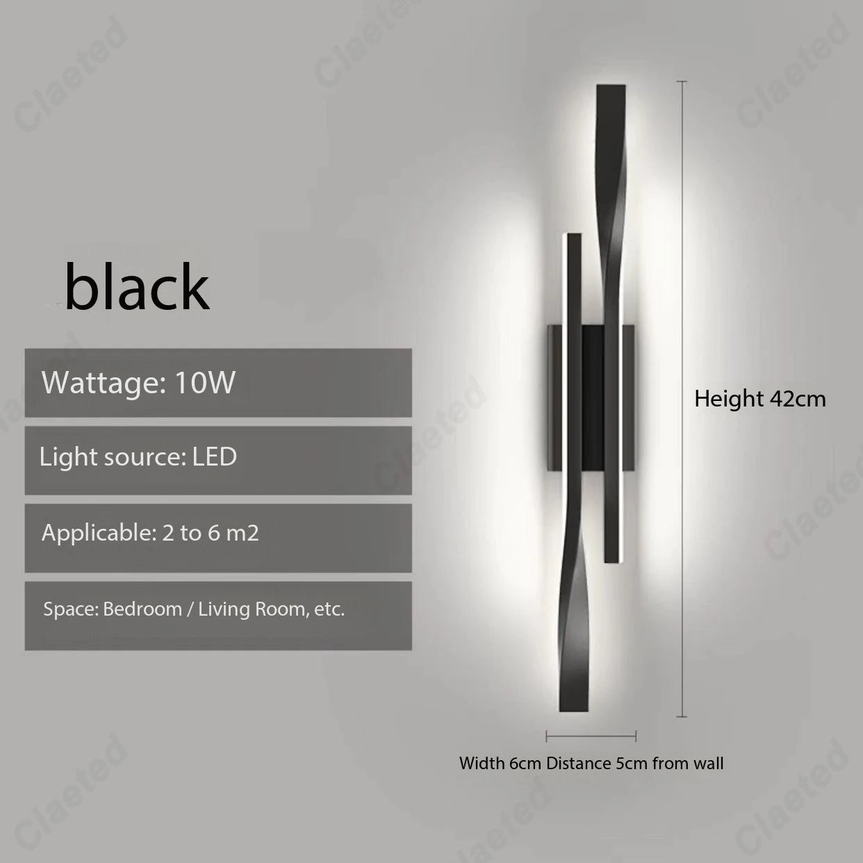 Modern minimalist LED living room background wall corridor wall lamp bedroom bedside decorative lighting lamps
