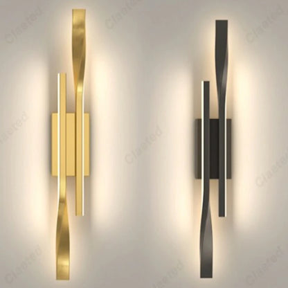 Modern minimalist LED living room background wall corridor wall lamp bedroom bedside decorative lighting lamps