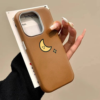 Moon and Sun Couple Paired Phone Case For iPhone 17 16 15 Pro Max Plus 15 14 Pro 13 12 11 7 8 SE 16E XR XS Cases Anti Fall Funda