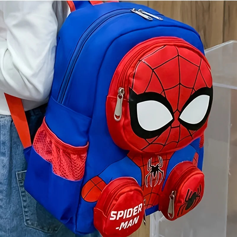 Red Spider Backpack, Large Capacity Foldable Outdoors Daypack, Gift for Christmas/Birthday