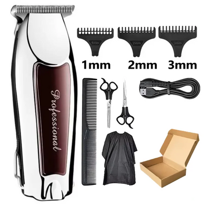 Hair Clipper Rechargeable Cordless Trimmer for Men Grooming Professional Electric Beard Hair Cutting Machine Edge Hair Clipper