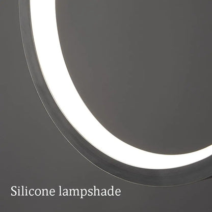 Modern Minimalist LED Interlocking Rings Pendant Light, Adjustable Acrylic & Iron Metal Hanging Lamp, Dimmable 3 Color Temperatu