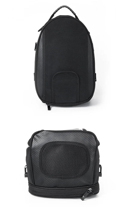 Motorbike Touring Luggage Multifunctional Hard Shell Tail Bag Waterproof Rear Seat Shoulder Crossbody For Motorcycle