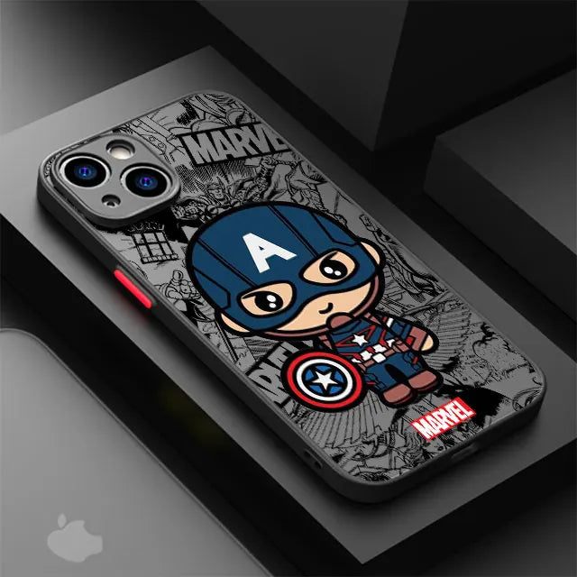 Marvel Groot Spiderman Cartoon Case for iPhone 17 16 Pro 15 17 Pro Max 14 13 12 11 XS 14 Pro Max 16 Plus 14Pro XR 12Pro Cover