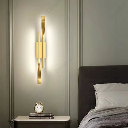 Modern minimalist LED living room background wall corridor wall lamp bedroom bedside decorative lighting lamps